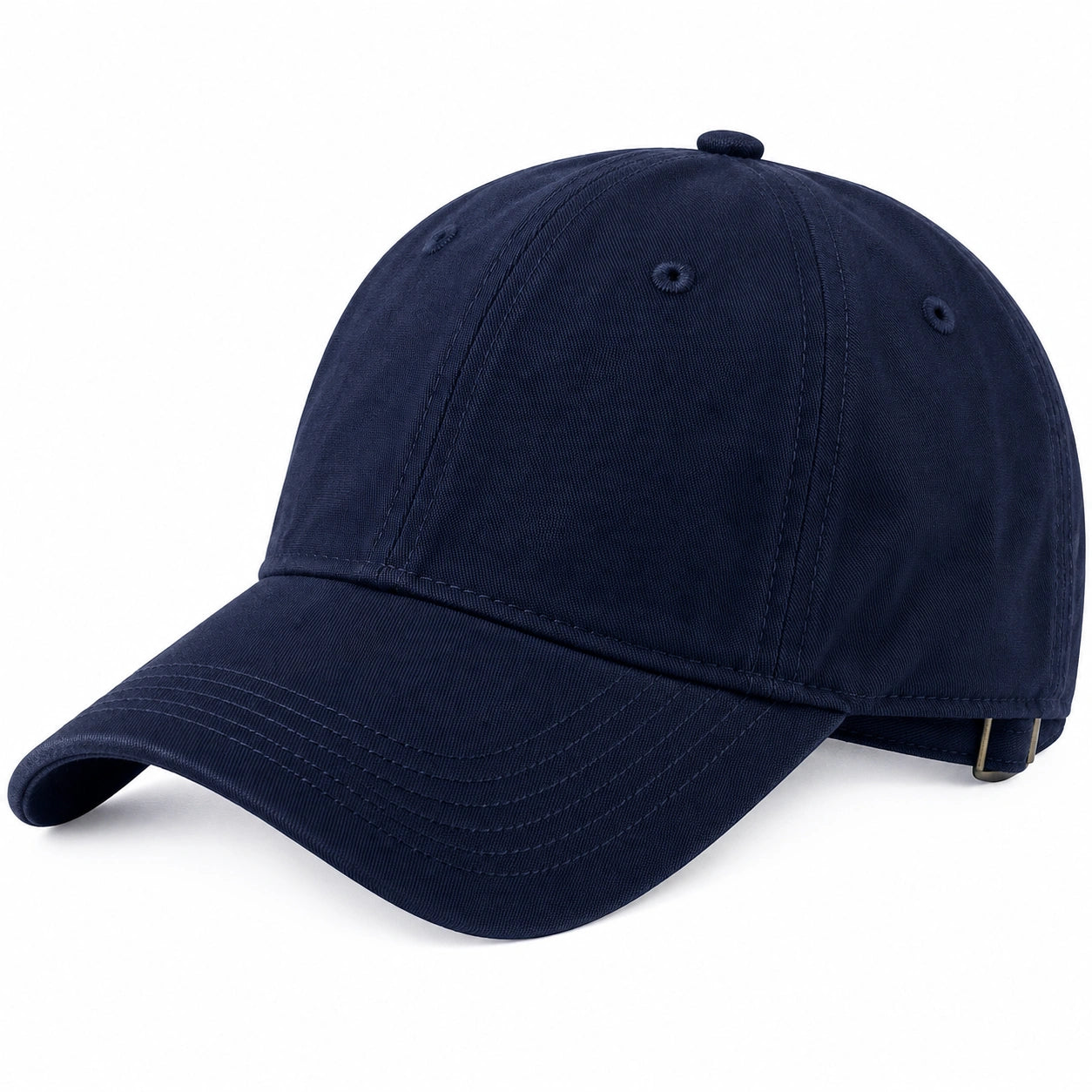 Unisex Baseballkappe Dunkelblau Verstellbar