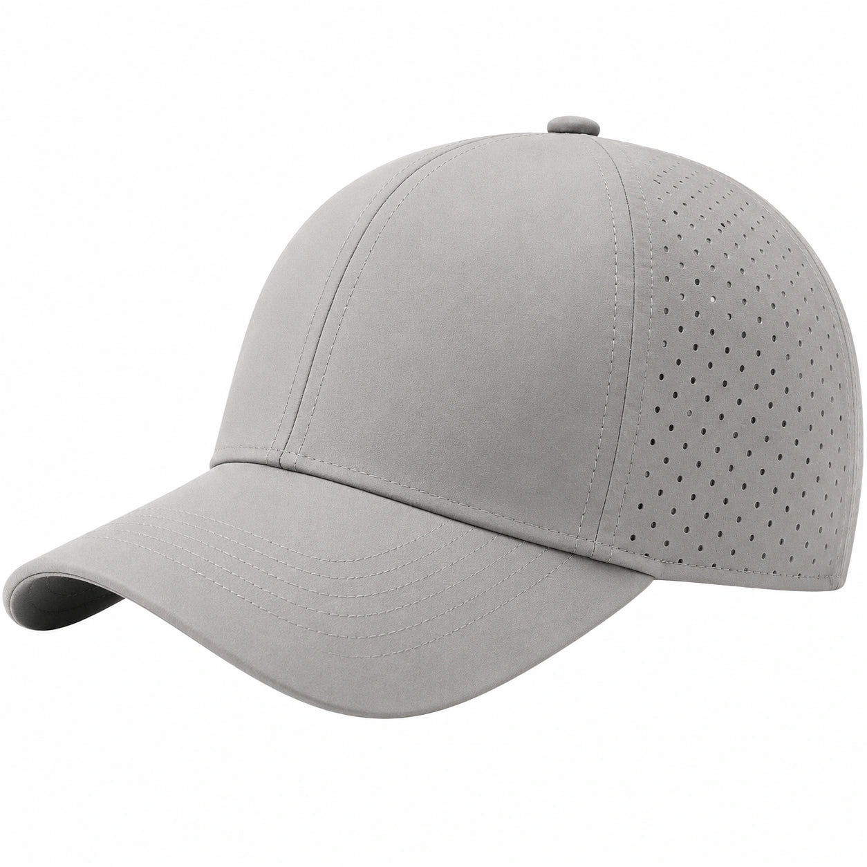 Unisex Belüftete Baseballkappe Grau