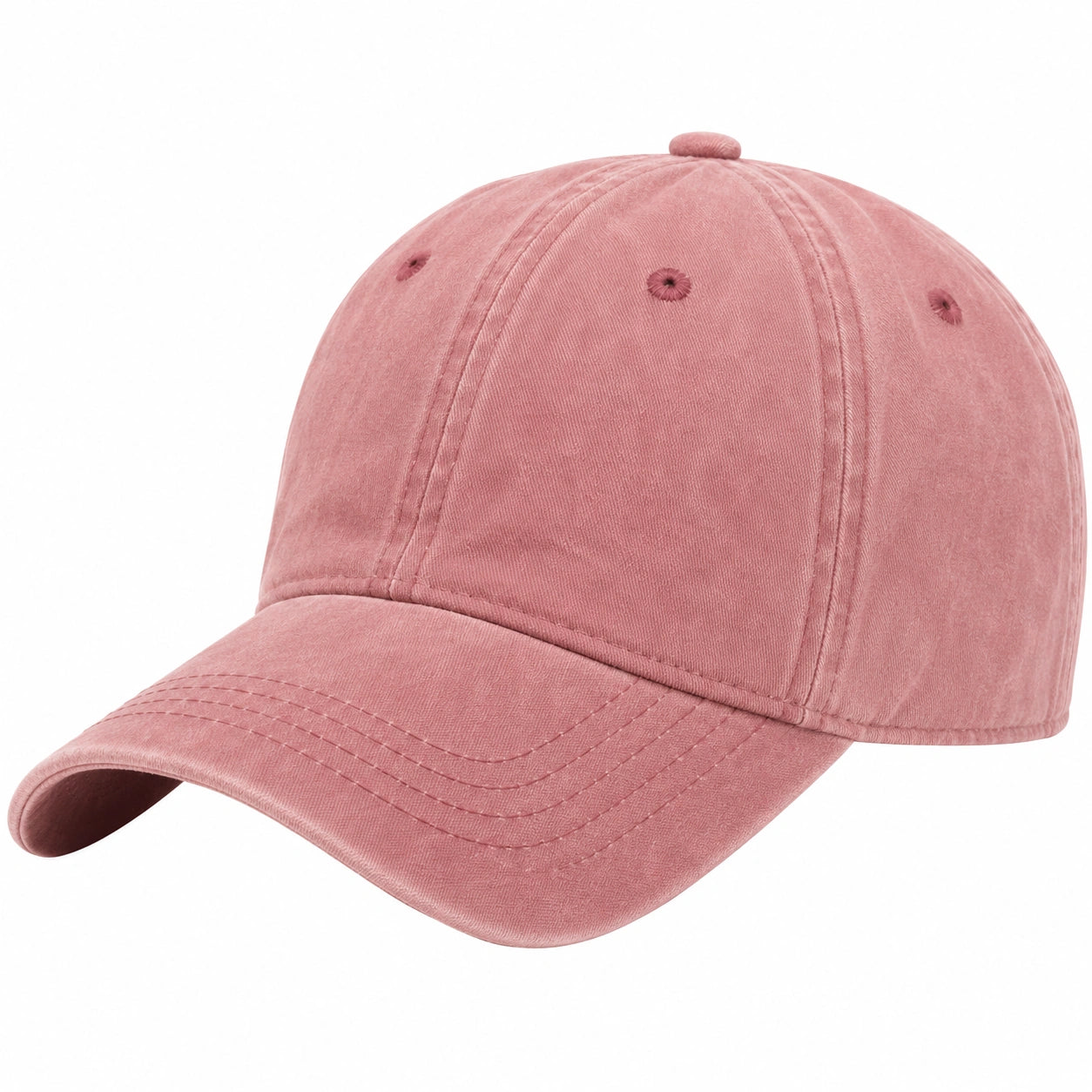 Verstellbare Unisex Baseballkappe Rosa