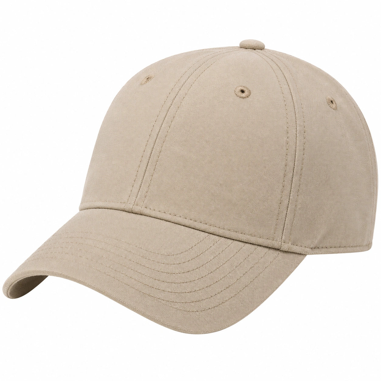 Unisex Verstellbare Basecap Beige