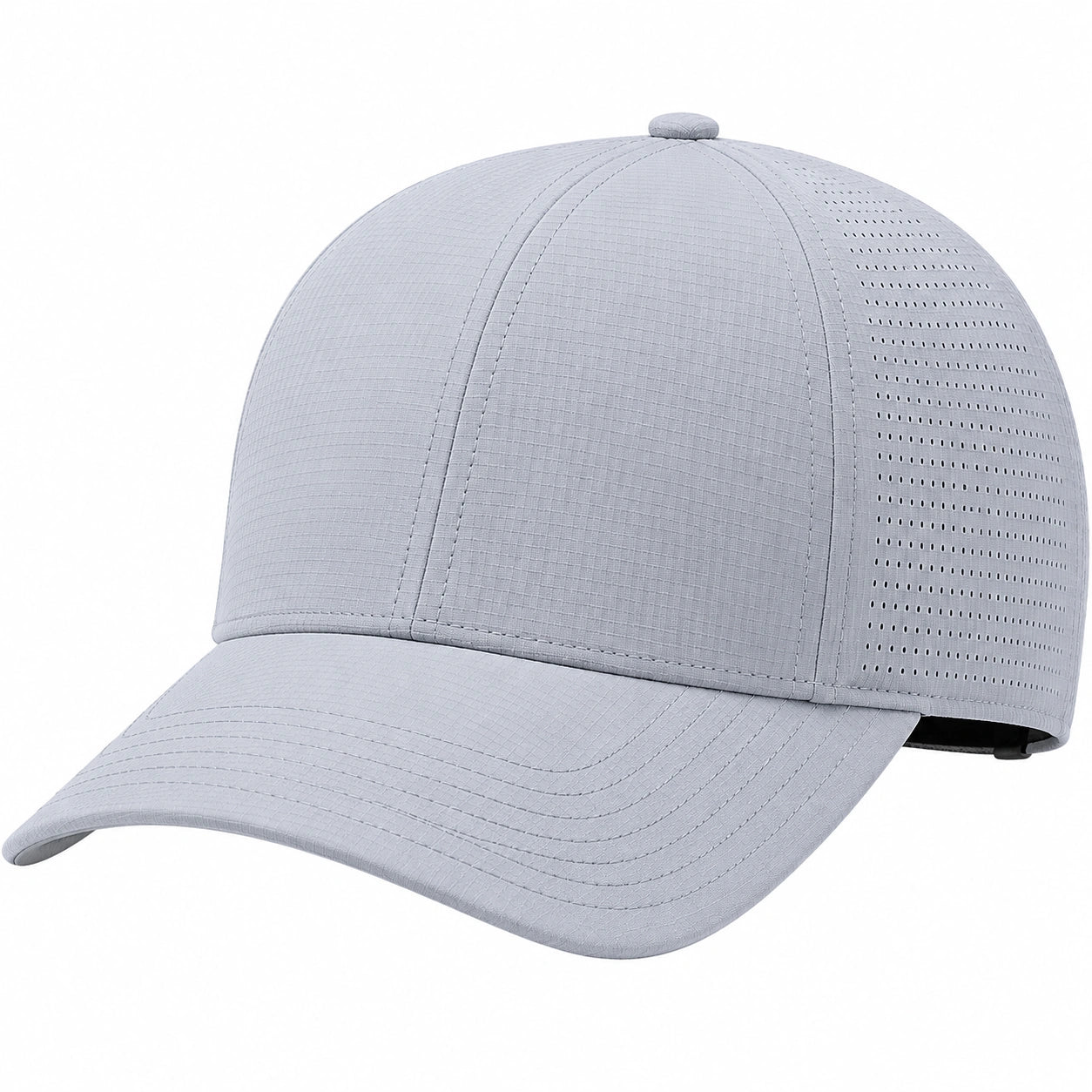 Verstellbare Unisex-Basecap in Hellgrau