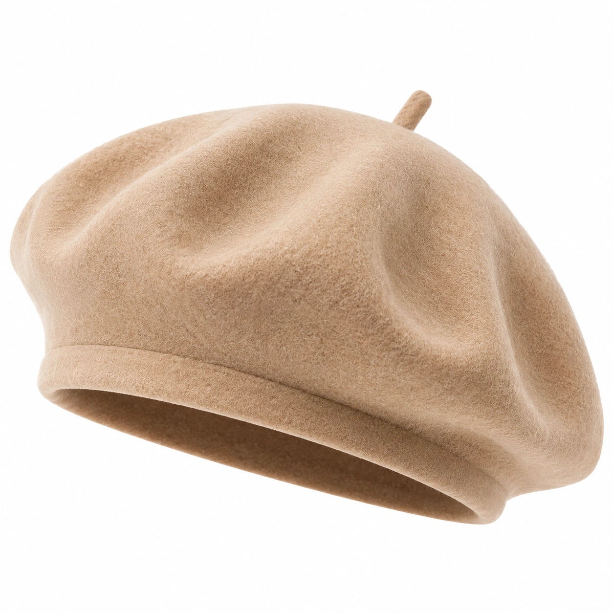 Klassisches Damen Barett in Beige