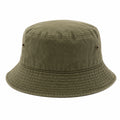 Unisex Fischerhut Olivgrün